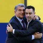 Joan Laporta contraataca las declaraciones de Xavi Hernándezt