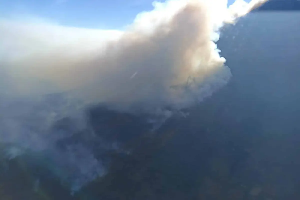 volcan de Fuego Foto Ejercito, 