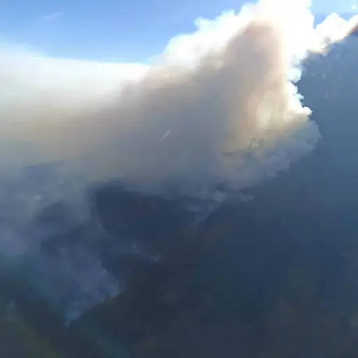 volcan de Fuego Foto Ejercito ,