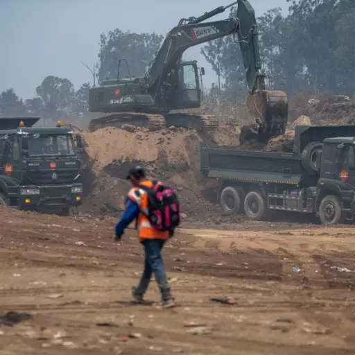 Las instalaciones del vertedero del Km. 22 de ruta al Pacífico. ,archivo: EU