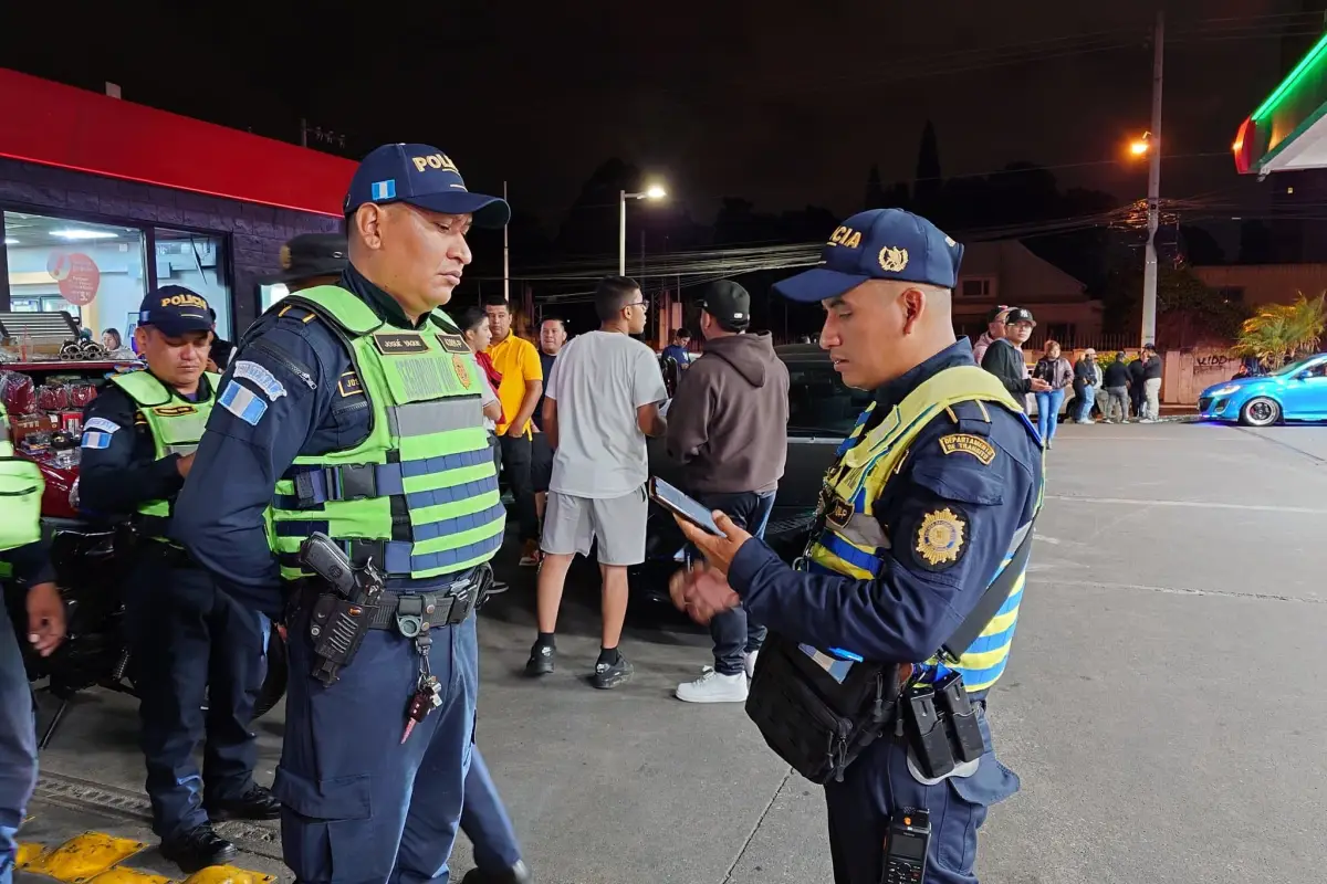 Operativos en contra de las carreras ilegales,