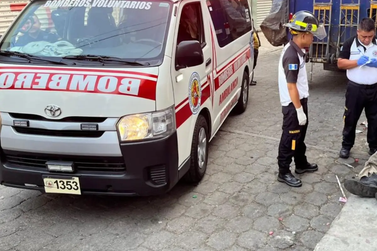 La persona no presentaba señales de violencia Foto: Bomberos Voluntarios