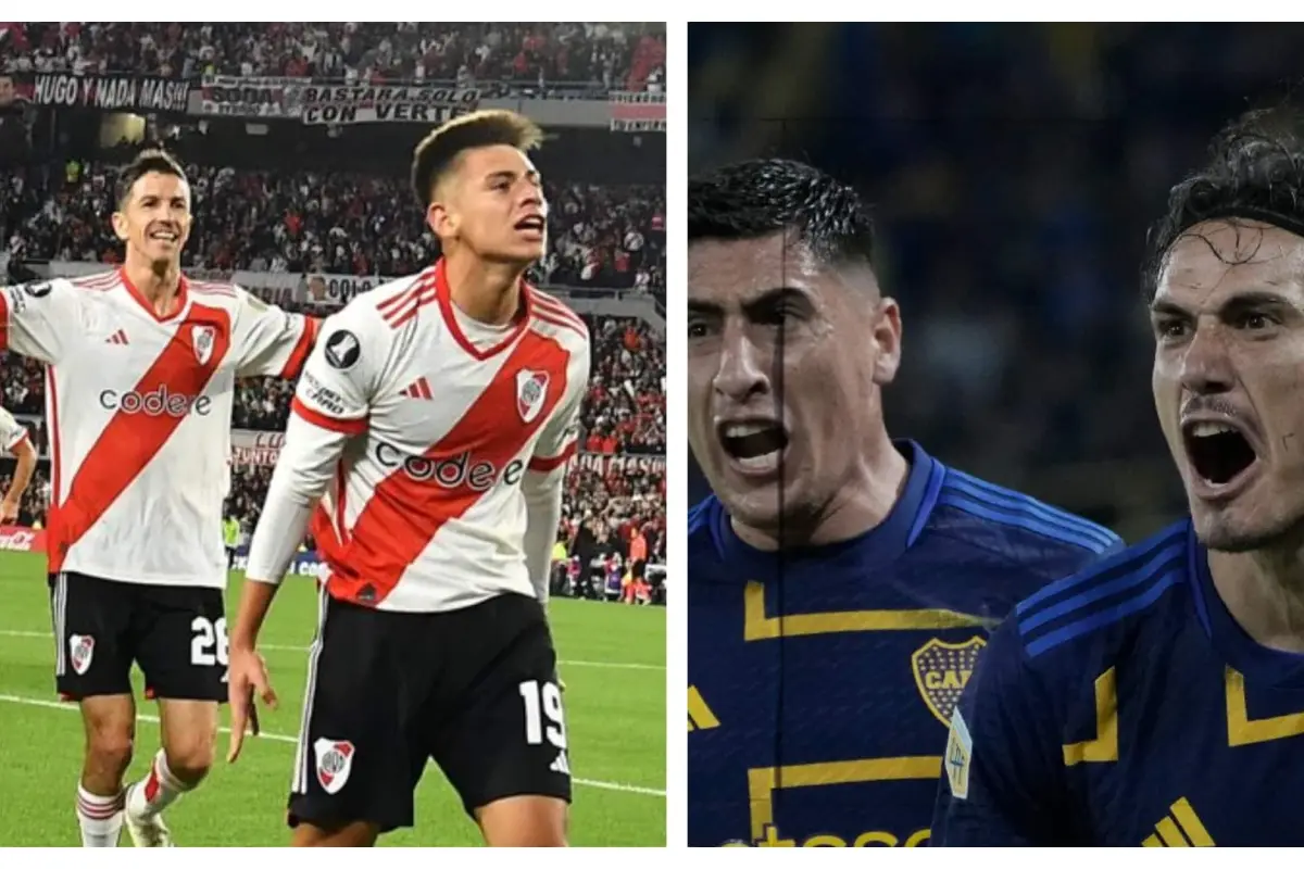 Foto: River Plate y Boca Junios 