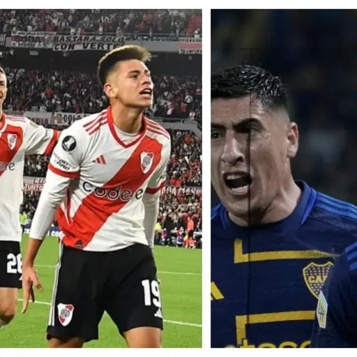 Foto: River Plate y Boca Junios 