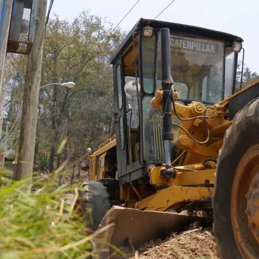 Trabajos viales en Mixco ,