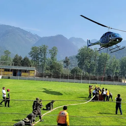 Fotos: Bomberos Voluntarios de Tactic, Alta Verapaz.
