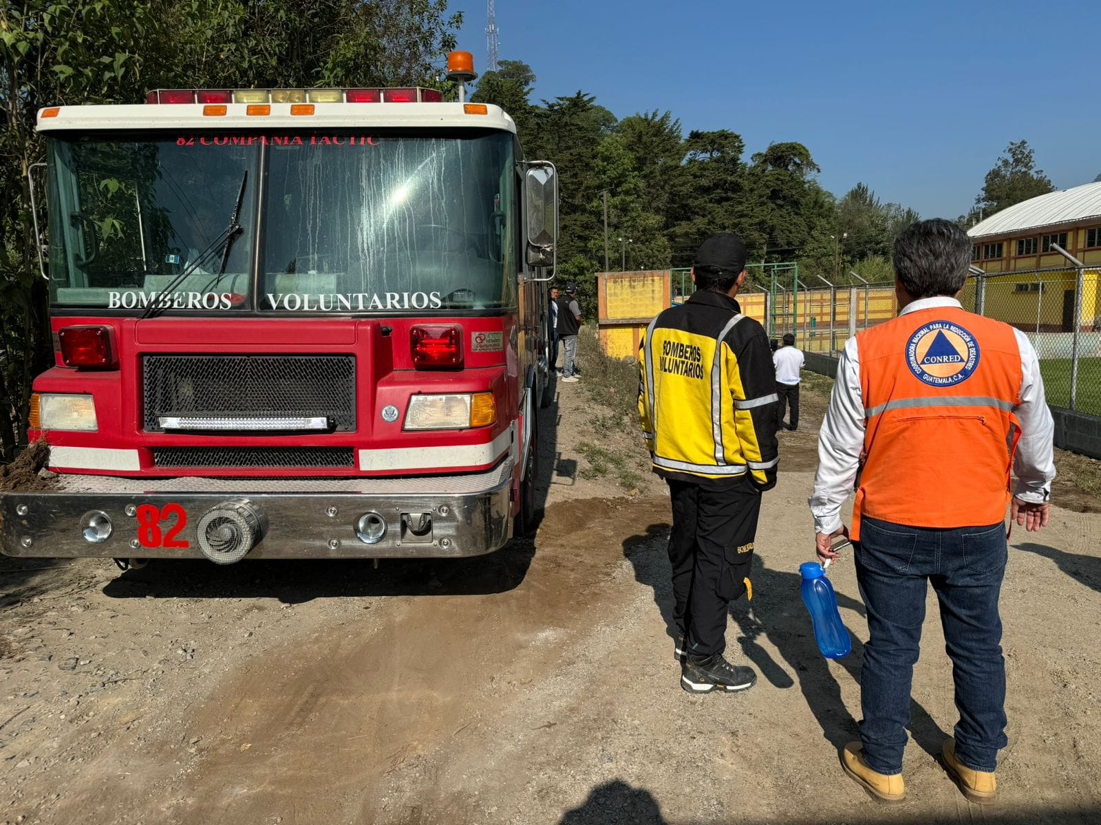 Incendio amenaza el Biotopo del Quetza Fotos Bomberos Voluntarios de Tactic | 