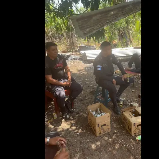 Policias denunciados por alcalde Paredes abril 2024 ,