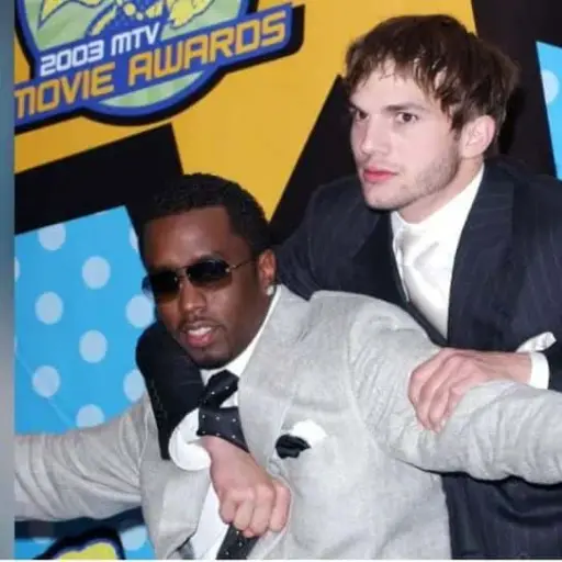 Ashton Kitcher Diddy Combs ,