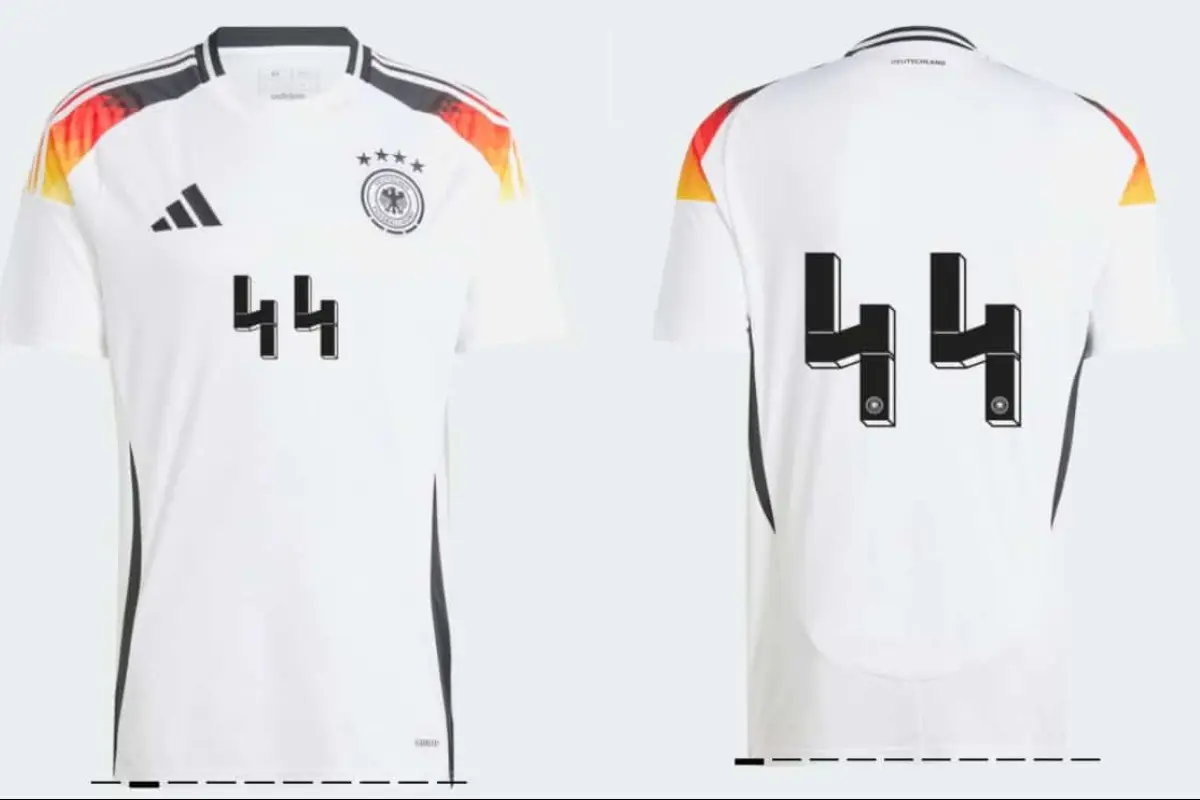 El motivo por el que Alemania retira el 44 y cambia el 4 en camisetas de la Eurocopa, 