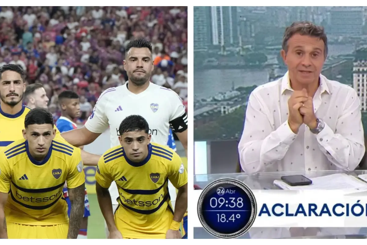 Foto: Boca y TN 