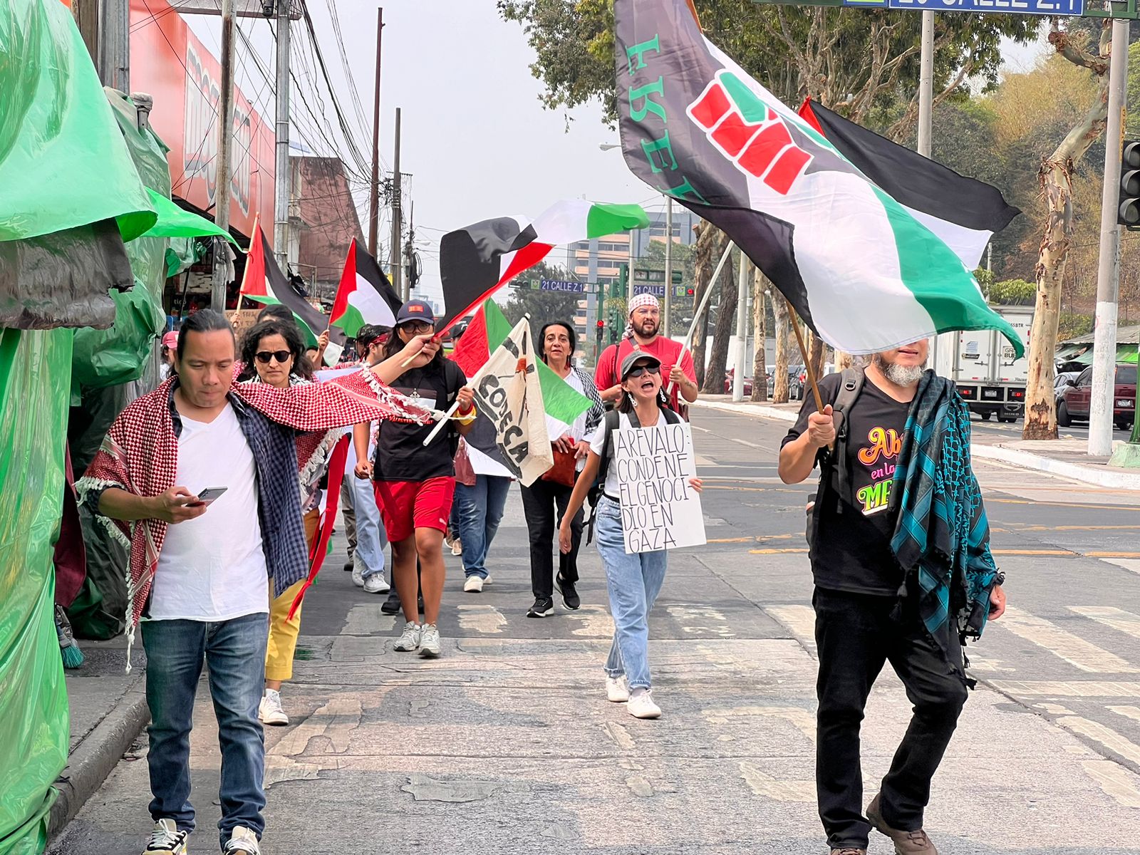 Manifiestan en contra de la violencia contra los pueblos oprimidos | 