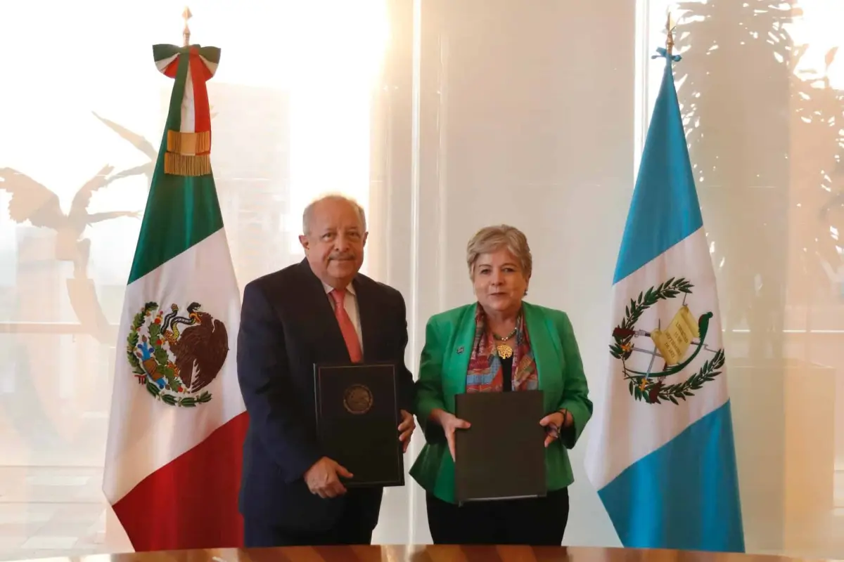 Recientemente se reunieron los cancilleres de Guatemala y México. Foto: Minex