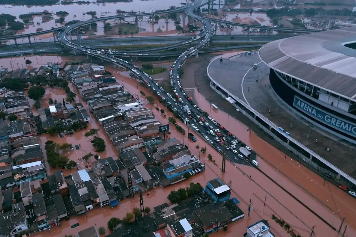 Conmebol reprograma varios partidos por inundaciones en Brasil, 