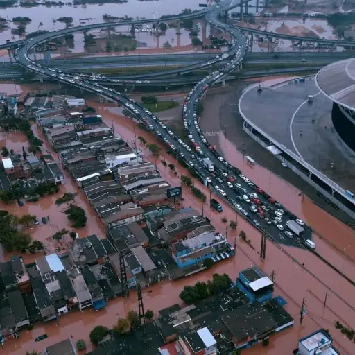 Conmebol reprograma varios partidos por inundaciones en Brasil ,