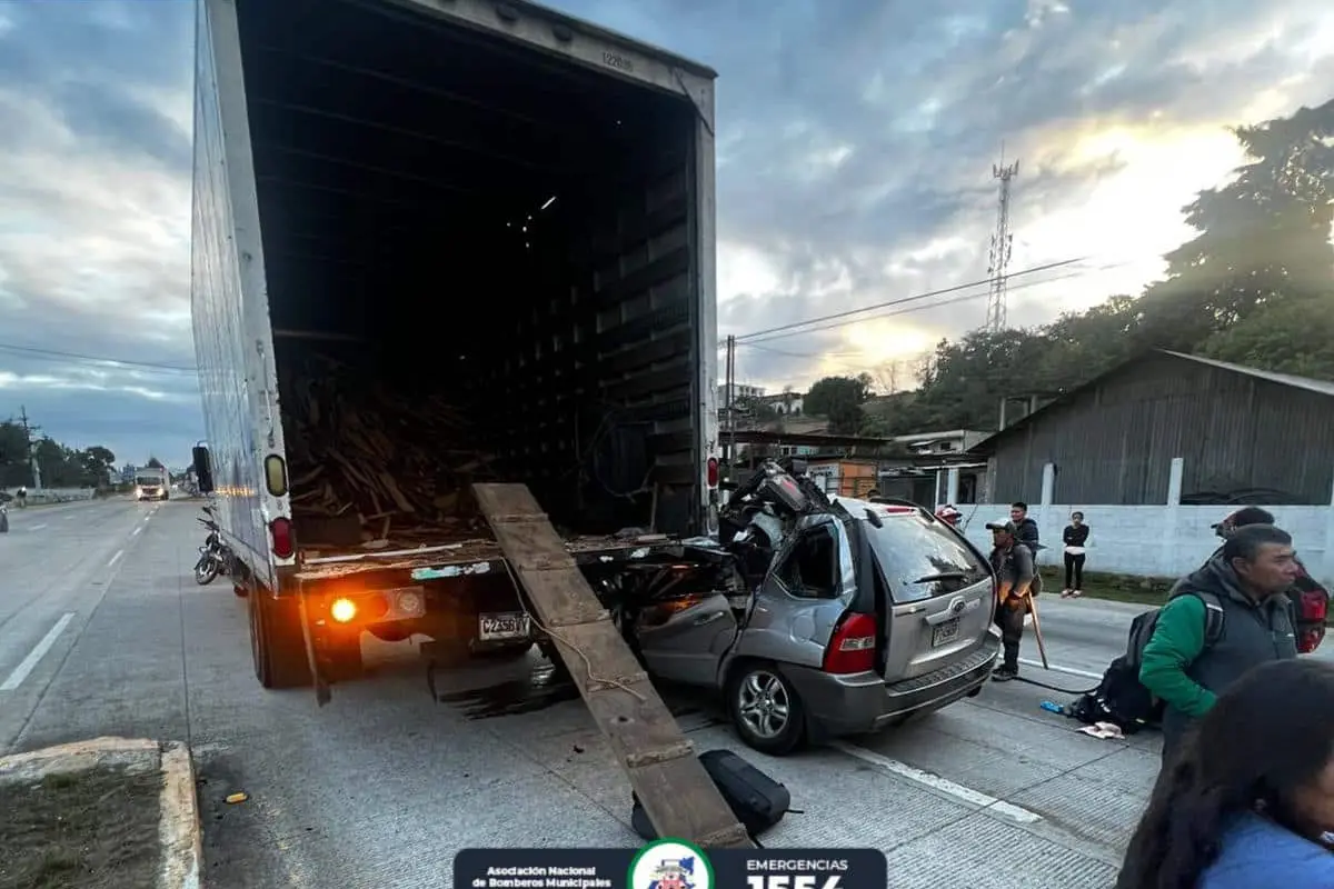 Accidente de tránsito en ruta Interamericana, 