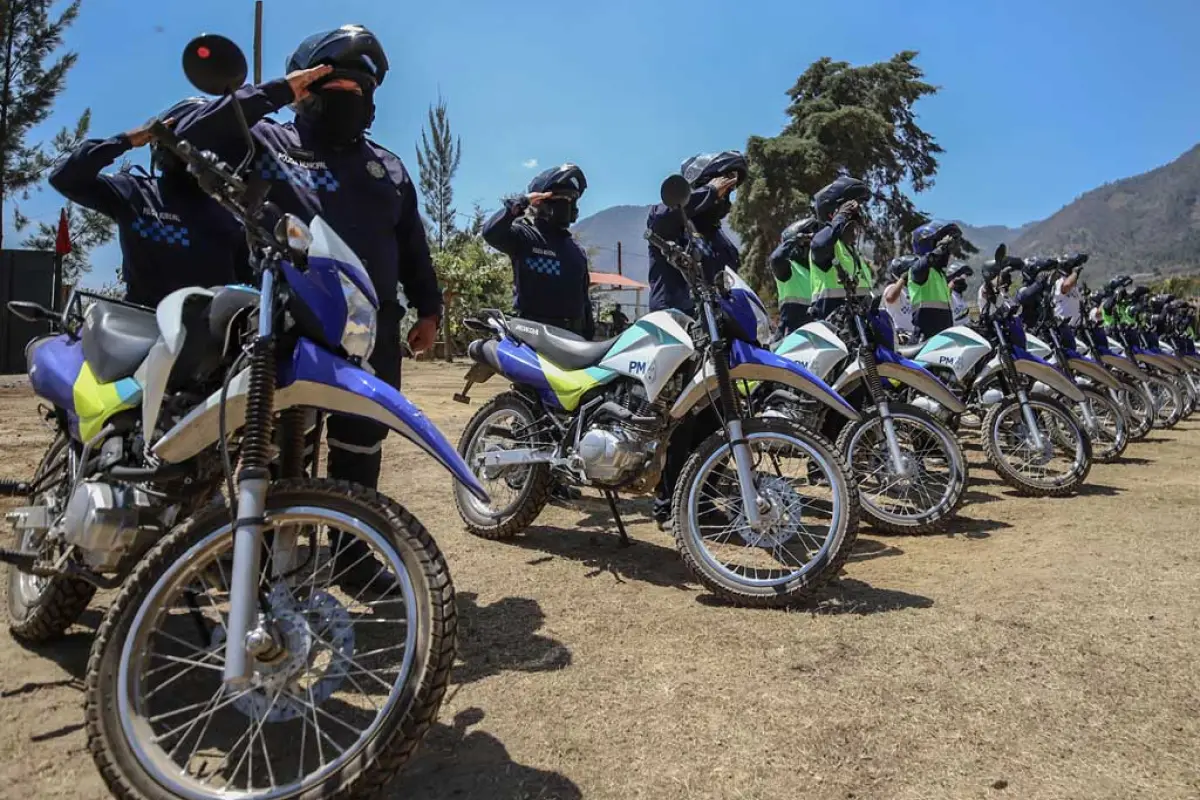 La PNC recuperó una motocicleta de la Policía Municipal de Villa Nueva. Foto referencial.