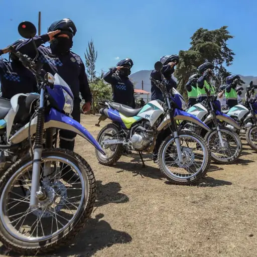 La PNC recuperó una motocicleta de la Policía Municipal de Villa Nueva. Foto referencial.