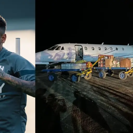 Neymar se solidariza con las familias afectadas por las inundaciones en Brasil ,