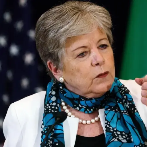 La canciller de México, Alicia Bárcena. Foto: EFE