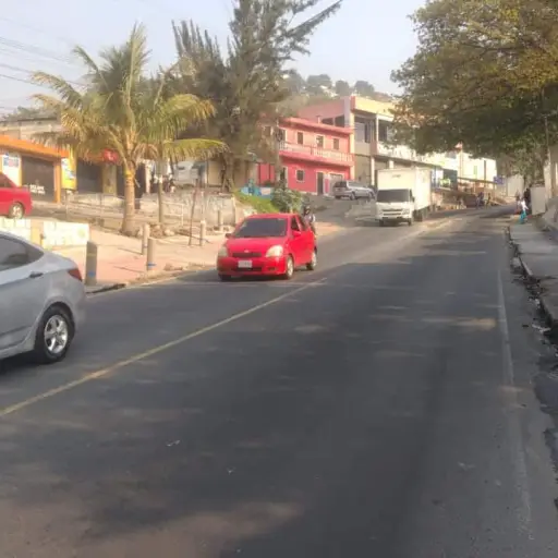 Trayecto de El Amate hacia Sacatepéquez ,