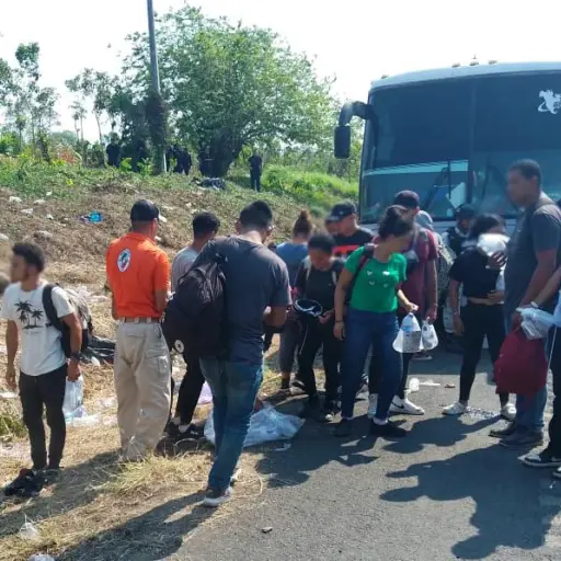 Migrantes mexico mayo ,