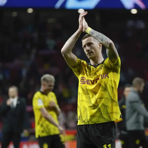 El delantero del Borusia Dortmund, Marco Reus, en una foto de archivo. EFE / Juanjo Martín.