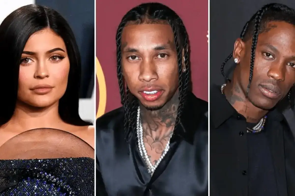 kylie jenner-travis scott-tyga, 