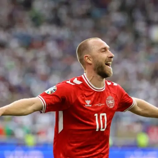 Christian Eriksen, jugador de Dinamarca - EFE
