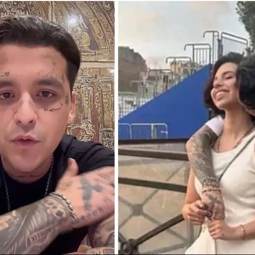 Christian Nodal y Ángela Aguilar ,