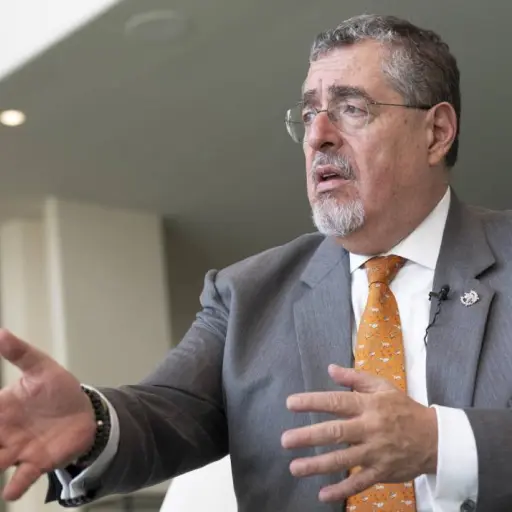 El presidente de Guatemala, Bernardo Arévalo. Foto: EFE