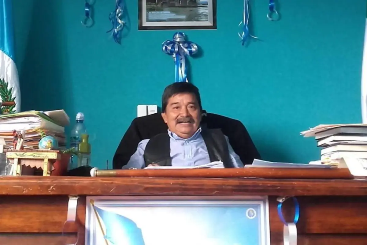 El alcalde de Santa Catarina Ixtahuacán, Sololá, Pascual Tambriz. Foto: Municipalidad de Ixtahuacán