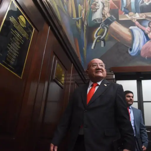 El presidente de la Comisión de Postulación para Magistrados de Salas de Apelaciones, Raúl Arévalo. Foto: Omar Solís/EU