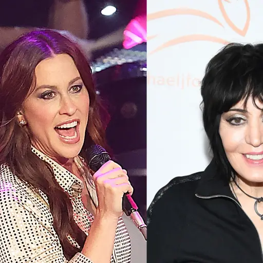 Alanis Morissette y Joan Jett ,