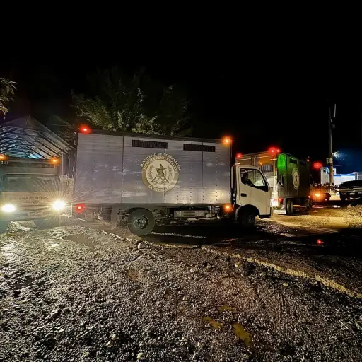 El operativo realizado por Gobernación arrancó a las 0:00 horas de este domingo.