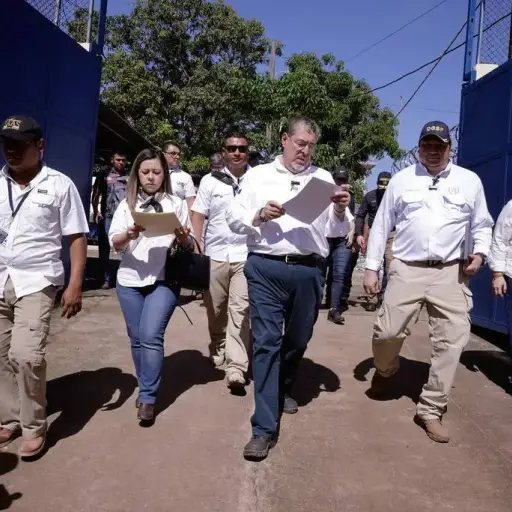 Arévalo verifica plan de recuperación en El Infiernito ,