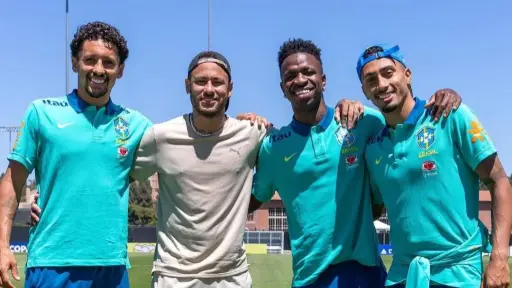 Neymar aparece en la prelista de Brasil para el Mundial