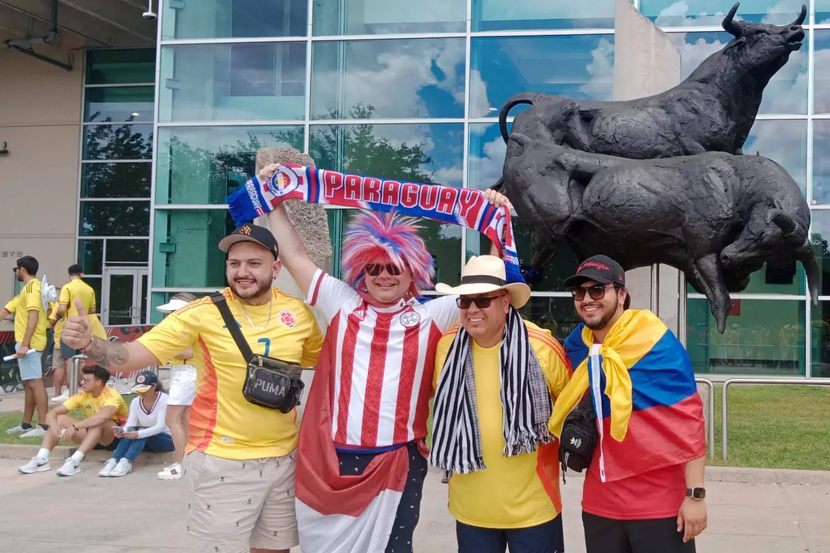 Selección Colombia Selección Paraguay Copa América, 