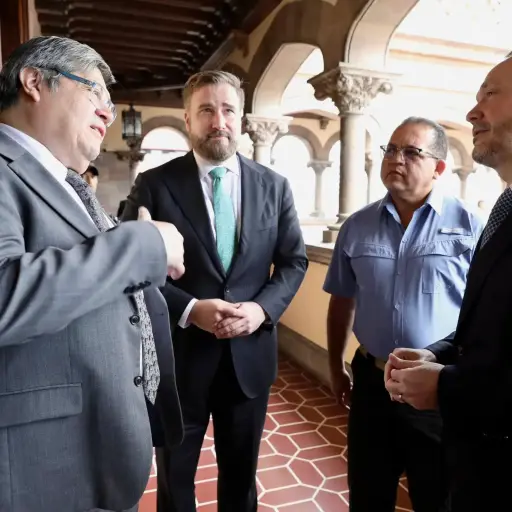 convenio para fortalecer seguridad fronteriza con El Salvador y Honduras ,