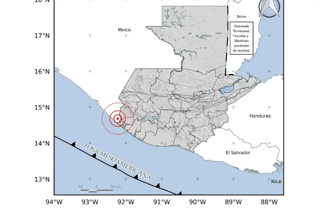 Sismo en Guatemala 24 de junio de 2024, 