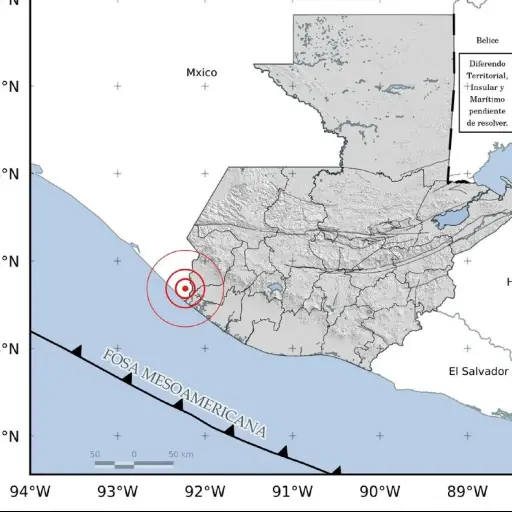 Sismo en Guatemala 24 de junio de 2024 ,