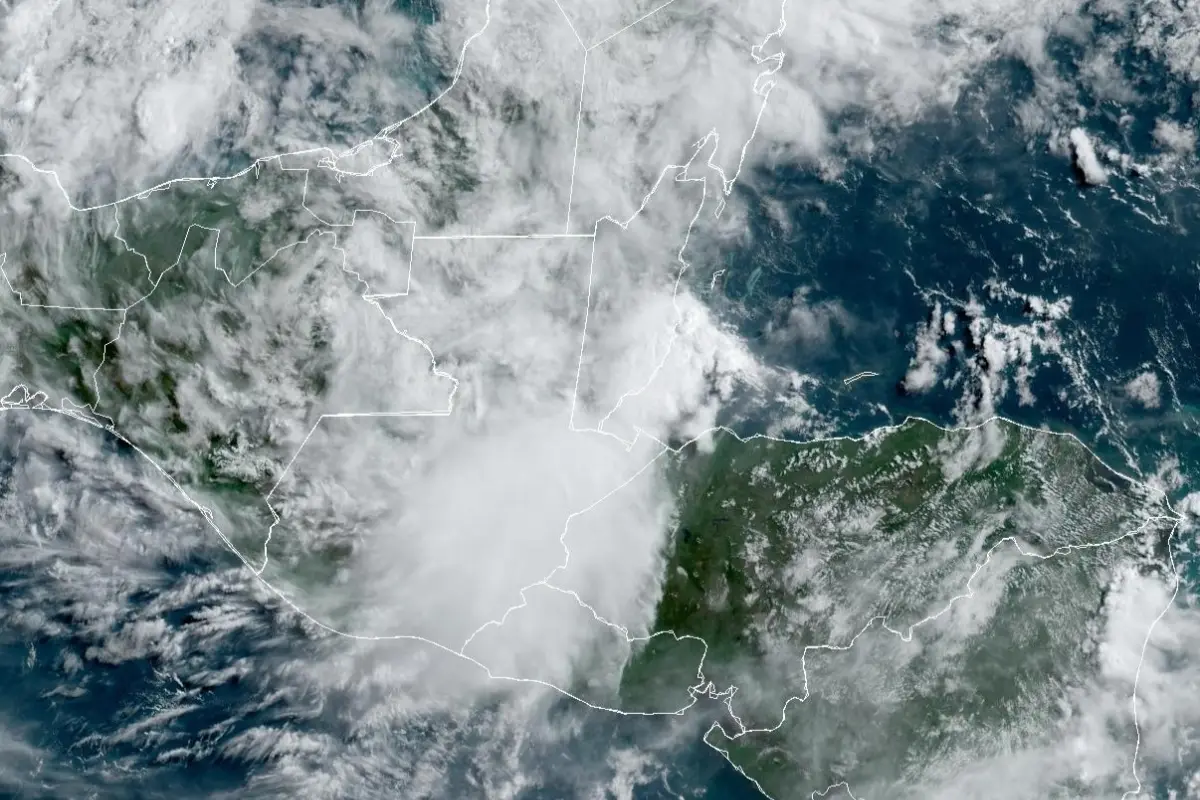 Mapa climático del 23 de junio de 2024 GUATEMALA, 