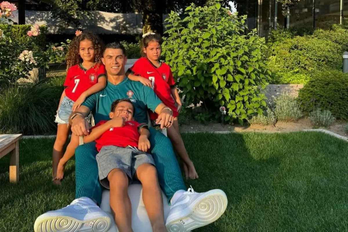 Foto: Instagram de Cristiano Ronaldo