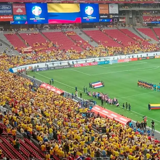 Colombia y Costa Rica Copa América ,