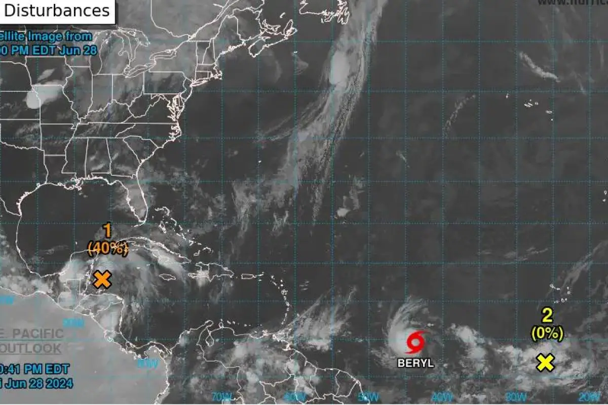 Tormenta Tropical Beryl, 