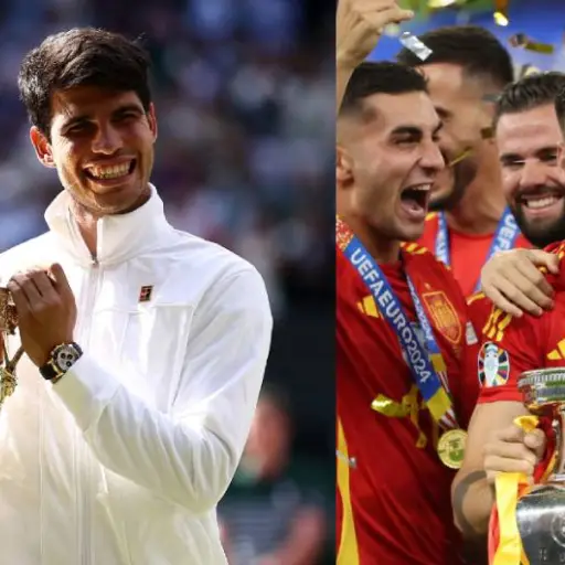 Día de gloria para el deporte español ,