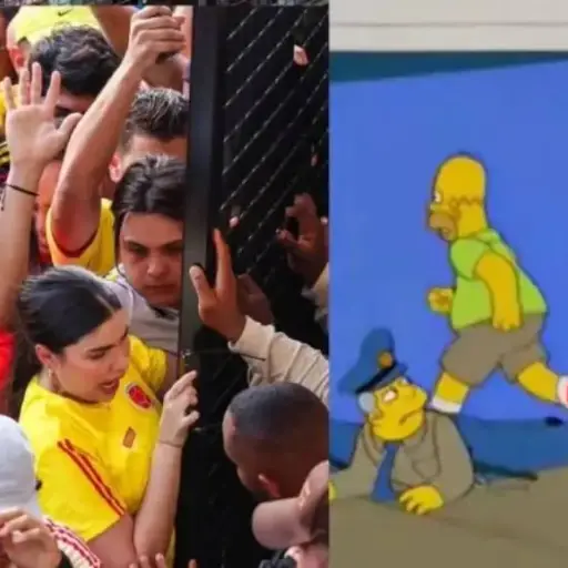 los-simpson-predijeron-disturbios-final-copa-america ,