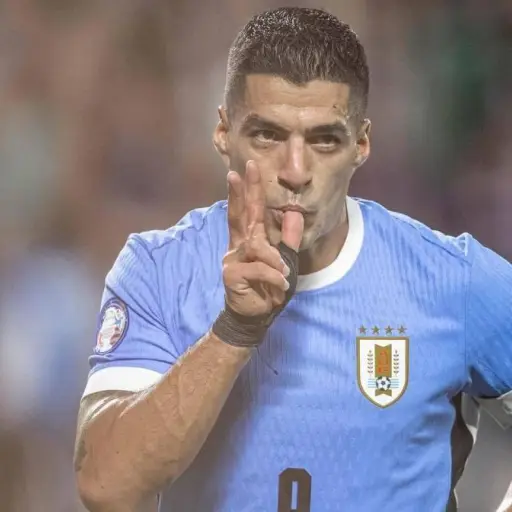 Luis Suárez Uruguay Copa América ,