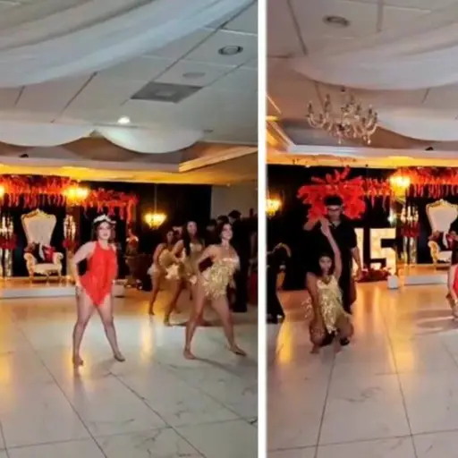 Quinceañera baile ,