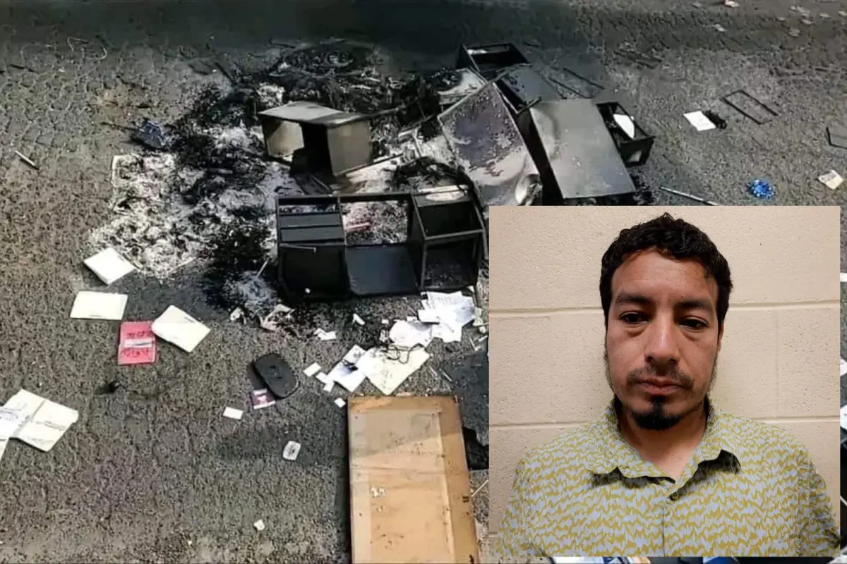 Pobladores arremetieron contra la sede policial tras la desaparición de un vecino y un ciudadano canadiense. 